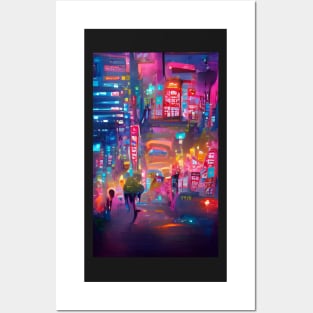 Ai does the Tokyo Posters and Art